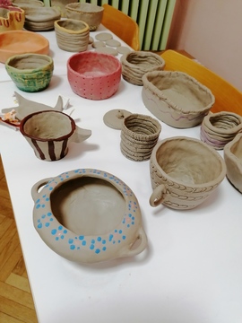 Delavnica Oblikovanje gline 7